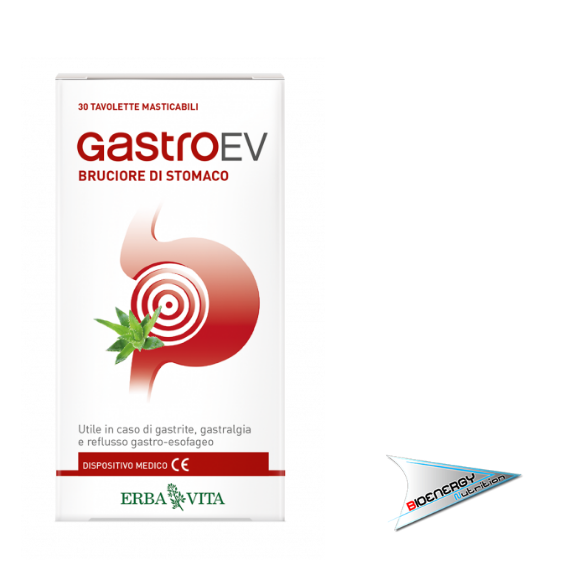 Erba Vita - GASTRO-EV (Conf. 30 tavolette masticabili) - 